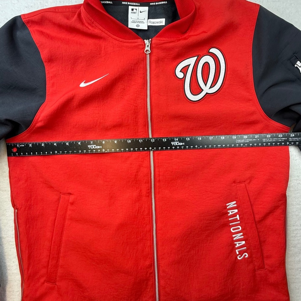 Nike Washington Nationals MLB Authentic Collection team issue Jacket Mens Large - Picture 6 of 13